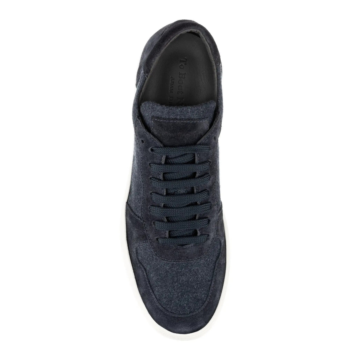 To Boot New York Whitworth Blue Cashwool Court Sneaker