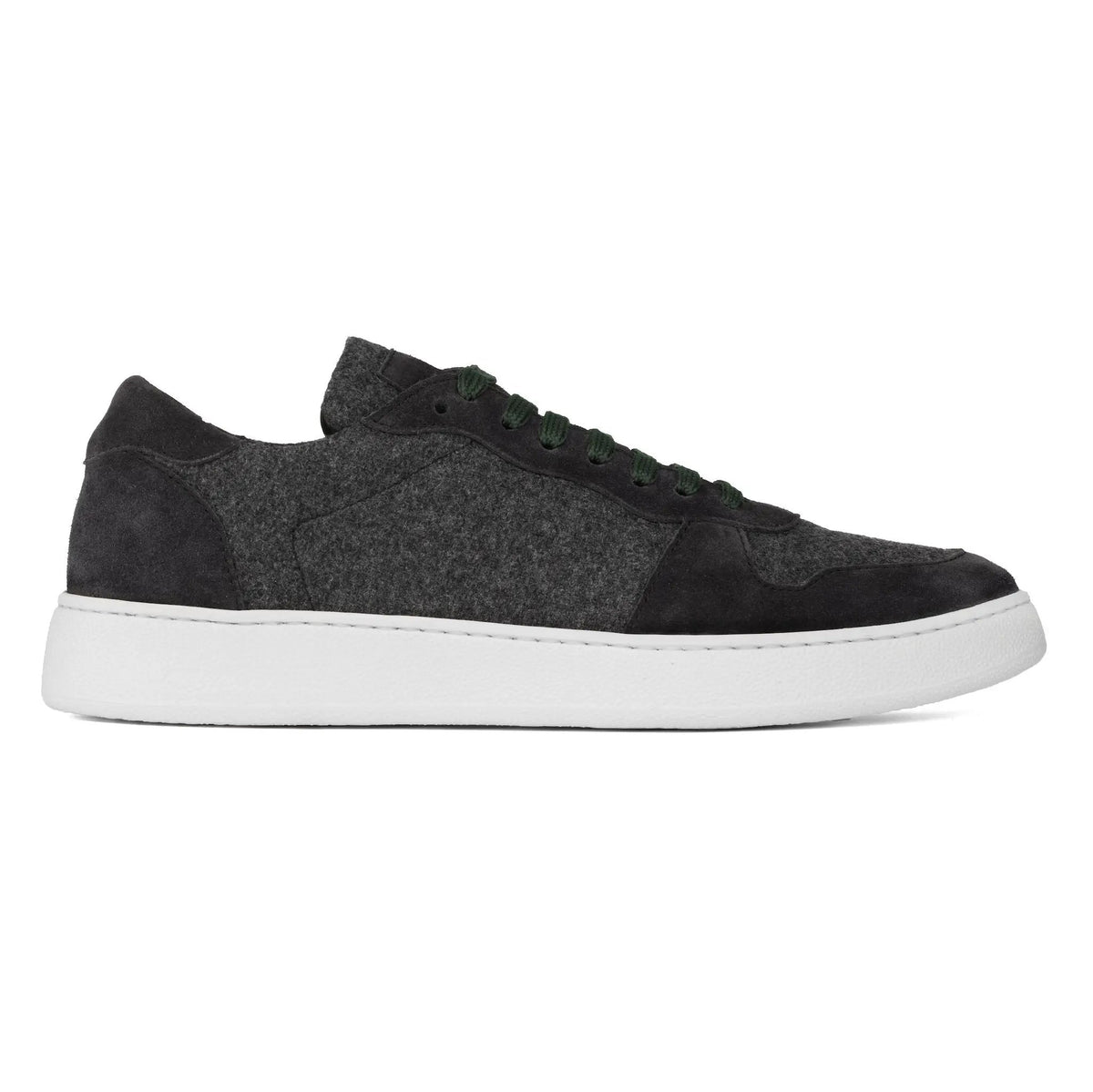 To Boot New York Whitworth Charcoal/Black Cashwool Court Sneaker