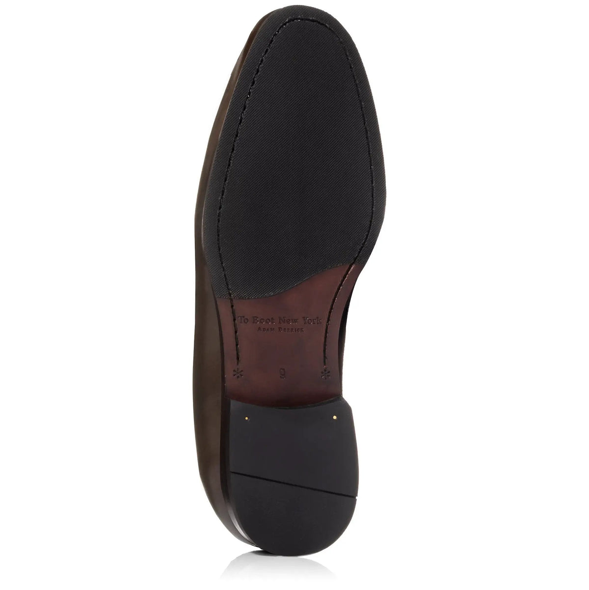 To Boot New York Ronny Burnished Brown Calf Slip-On Loafer