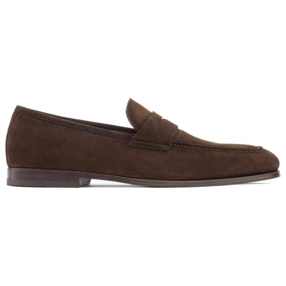 To Boot New York Ronny Dark Brown Suede Slip-On Loafer