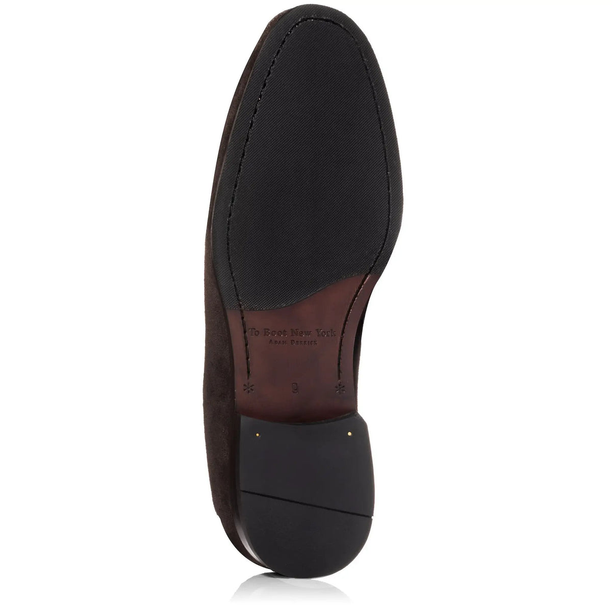 To Boot New York Ronny Dark Brown Suede Slip-On Loafer