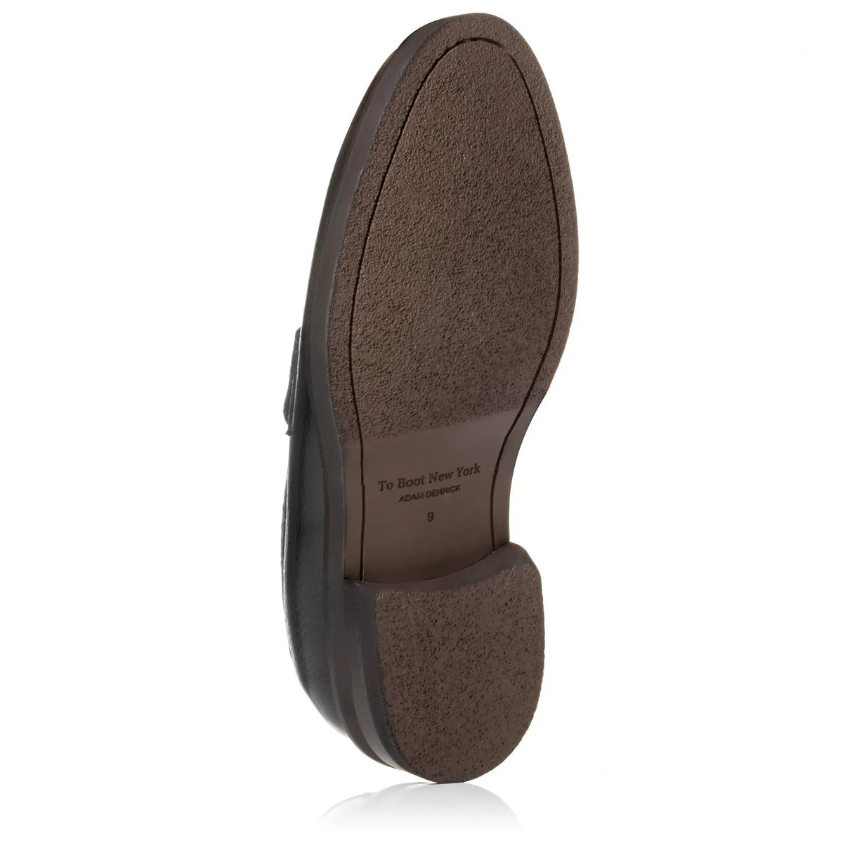 To Boot New York Slade Black Deerskin Loafer