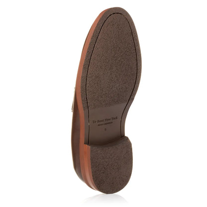To Boot New York Slade Dark Brown Deerskin Loafer