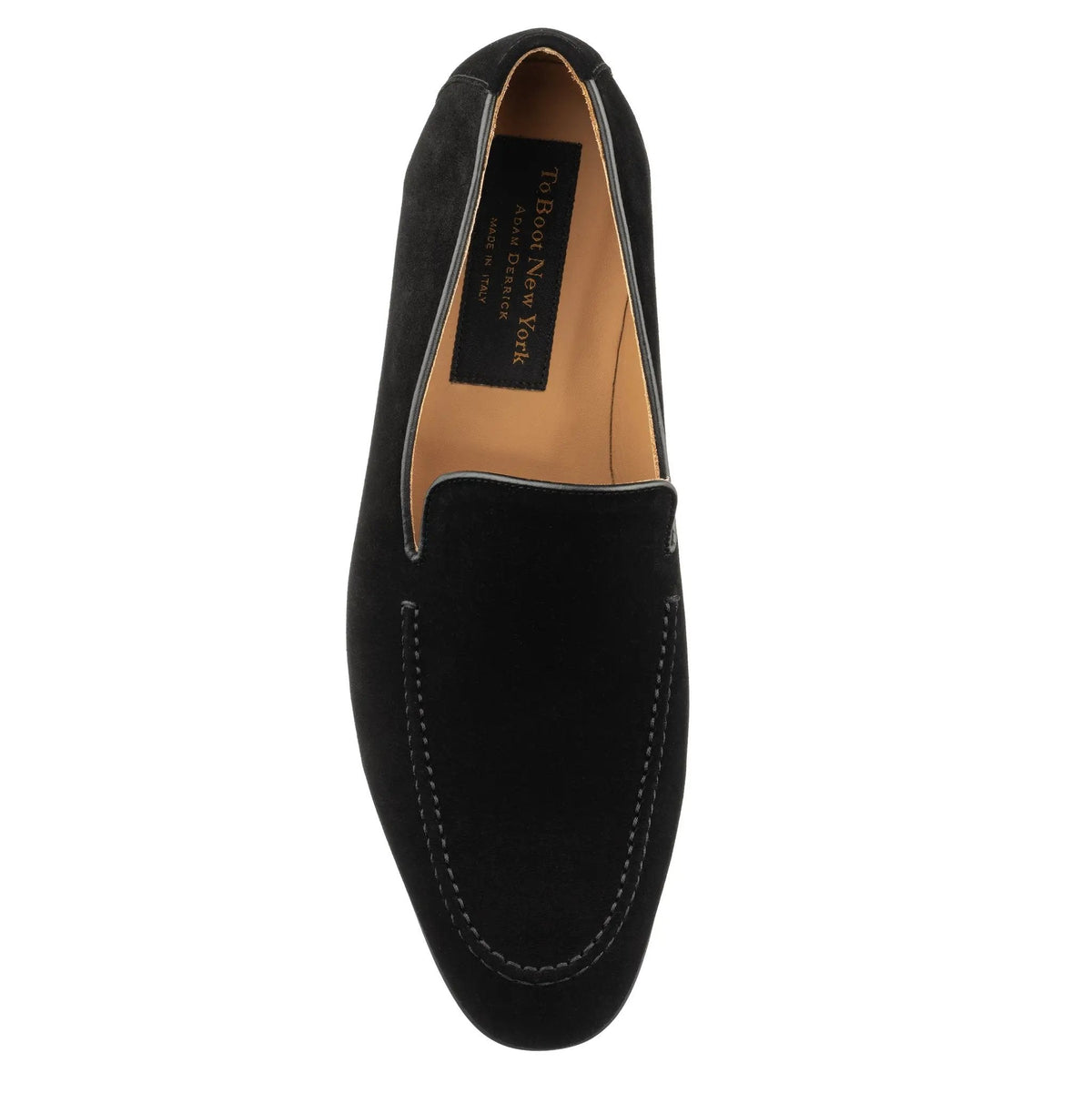 To Boot New York Sonoma Black Suede Slip-On Loafer