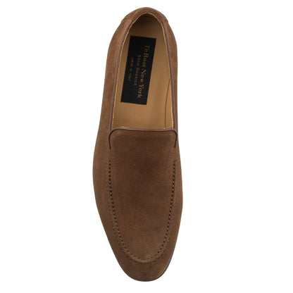 To Boot New York Sonoma Brown Suede Slip-On Loafer