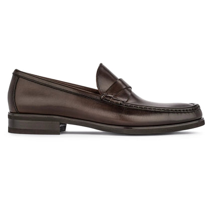 To Boot New York Spalding Dark Brown Calf Leather Penny Loafer